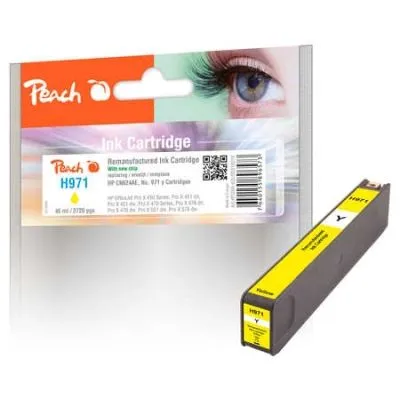 Peach  Tintenpatrone gelb kompatibel zu HP OfficeJet Pro X 576 dw
