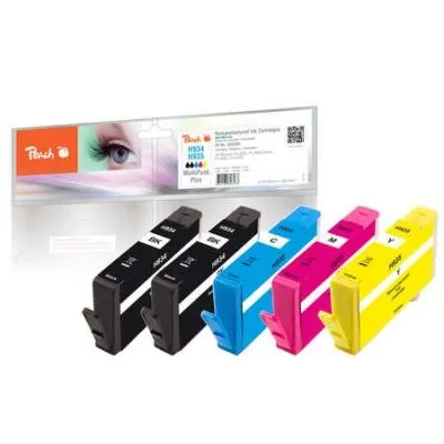 Peach  Spar Pack Plus Tintenpatronen kompatibel zu HP OfficeJet Pro 6230