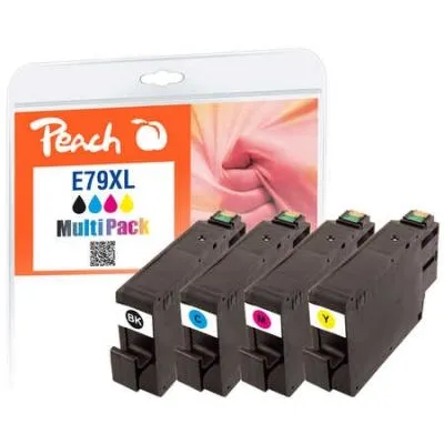 Peach  Spar Pack Tintenpatronen HY kompatibel zu Epson WorkForce Pro WF-5690 DWF