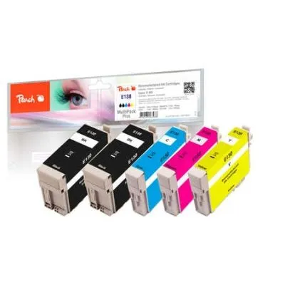 Peach  Spar Pack Plus Tintenpatronen kompatibel zu Epson WorkForce WF-7015