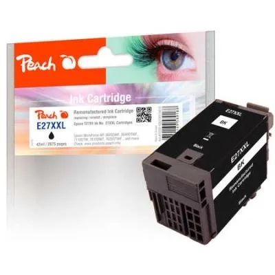 Peach  Tintenpatrone schwarz kompatibel zu Epson WorkForce WF-7615 DWF