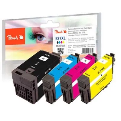 Peach  Spar Pack Tintenpatronen kompatibel zu Epson WorkForce WF-7210 DTW