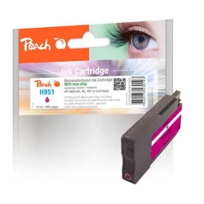Peach  Tintenpatrone magenta kompatibel zu HP OfficeJet Pro 8600 Plus e-All-in-One