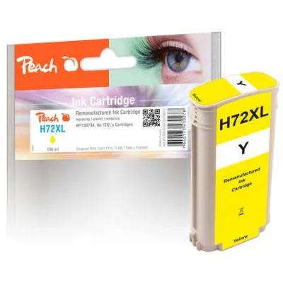 Peach  Tintenpatrone gelb kompatibel zu HP DesignJet T 1200 HD
