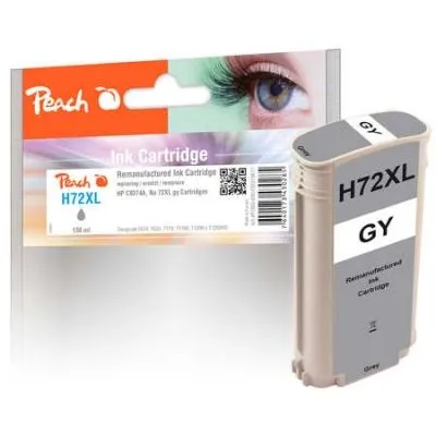 Peach  Tintenpatrone grau kompatibel zu HP DesignJet T 1120 PS 44 Inch