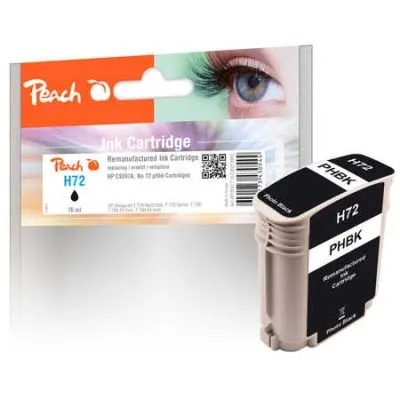 Peach  Tintenpatrone foto schwarz kompatibel zu HP DesignJet T 790