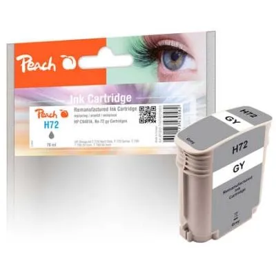 Peach  Tintenpatrone grau kompatibel zu HP DesignJet T 1200 HD