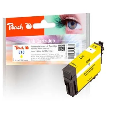 Peach  Tintenpatrone gelb kompatibel zu Epson Expression Home XP-302