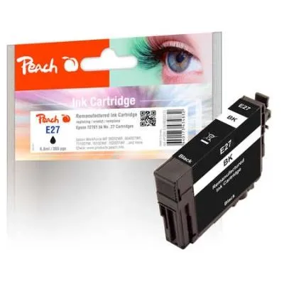 Peach  Tintenpatrone schwarz kompatibel zu Epson WorkForce WF-7615 DWF