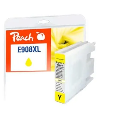 Peach  Tintenpatrone XL gelb kompatibel zu Epson WorkForce Pro WF-6000 Series