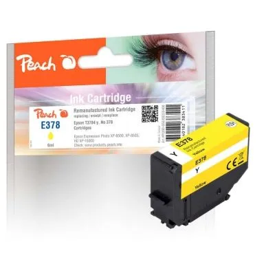 Peach  Tintenpatrone gelb kompatibel zu Epson Expression Photo HD XP-15000