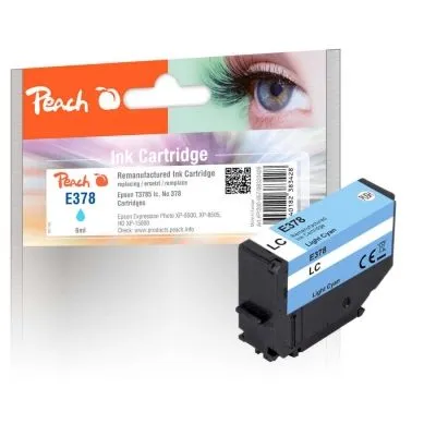 Peach  Tintenpatrone light cyan kompatibel zu Epson Expression Photo XP-8505