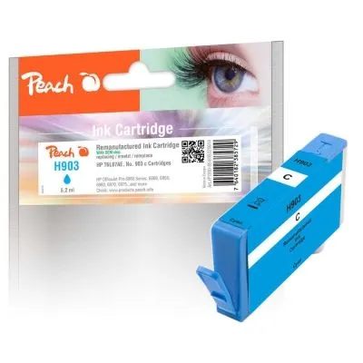 Peach  Tintenpatrone cyan kompatibel zu HP OfficeJet Pro 6975