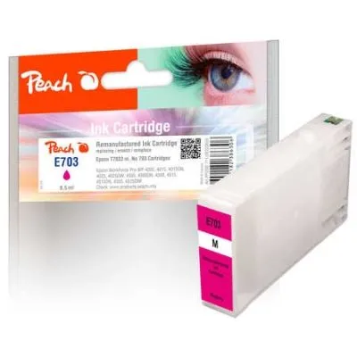 Peach  Tintenpatrone magenta kompatibel zu Epson WorkForce Pro WP-4540