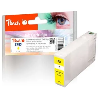 Peach  Tintenpatrone gelb, kompatibel zu Epson WorkForce Pro WP-4540