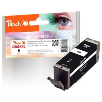 Peach  Tintenpatrone XXL schwarz kompatibel zu Canon Pixma TS 9100 Series
