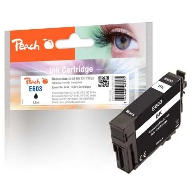 Peach  Tintenpatrone schwarz kompatibel zu Epson Expression Home XP-4105