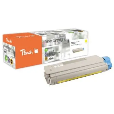 Peach  Tonermodul gelb kompatibel zu OKI C 5600 N