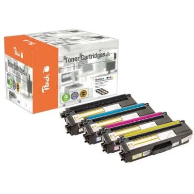 Peach  Spar Pack Tonermodule kompatibel zu Brother HL-4570 CDWT