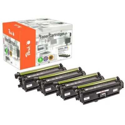 Peach  Spar Pack Tonermodule kompatibel zu HP Color LaserJet Managed Flow MFP E 57540 xhn