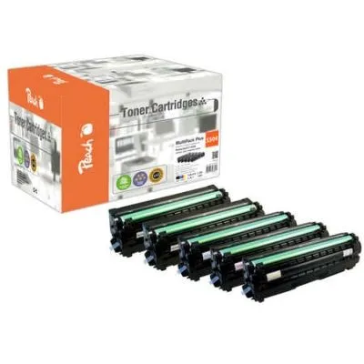 Peach  Spar Pack Plus Tonermodule kompatibel zu Samsung CLP-415 NW