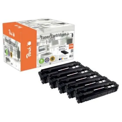 Peach  Spar Pack Plus Tonermodule kompatibel zu Canon iSENSYS MF 735 Cdwt