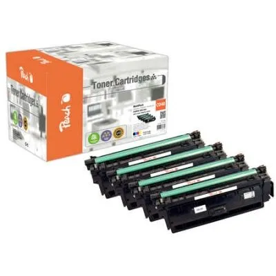 Original Peach Spar Pack Tonermodule kompatibel zu Canon iSENSYS LBP-712 Cx
