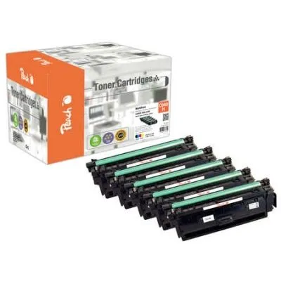 Original Peach Spar Pack Tonermodule kompatibel zu Canon iSENSYS LBP-712 Cx