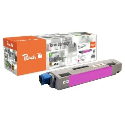 Peach  Tonermodul magenta kompatibel zu OKI C 824 Series