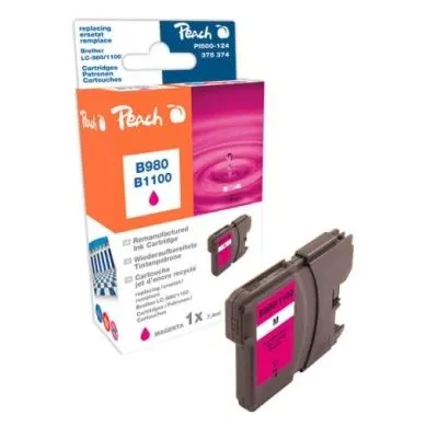 Peach  Tintenpatrone magenta kompatibel zu Brother MFC-795 CW