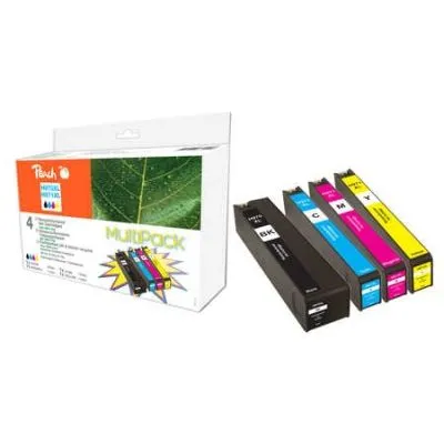 Peach  Spar Pack Tintenpatronen kompatibel zu HP OfficeJet Pro X 476 dw