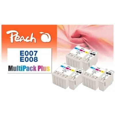 Peach  Spar Pack Plus Tintenpatronen kompatibel zu Epson Stylus Photo 870