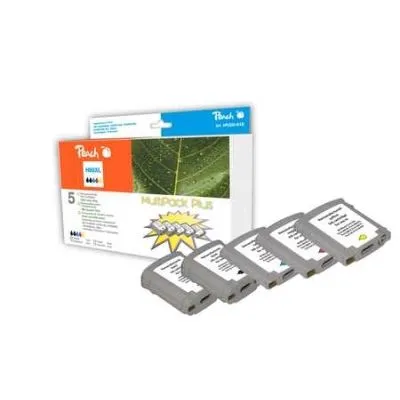 Peach  Spar Pack Plus Tintenpatronen kompatibel zu HP OfficeJet Pro K 550 DTN