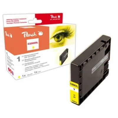 Peach  XL-Tintenpatrone gelb kompatibel zu Canon Maxify iB 4100 Series