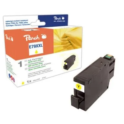 Peach  Tintenpatrone XXL gelb kompatibel zu Epson WorkForce Pro WF-5110 DW