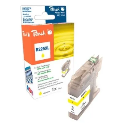 Peach  Tintenpatrone gelb XL, kompatibel zu Brother DCPJ 4120 DW