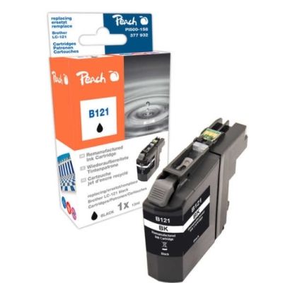 Peach  Tintenpatrone schwarz kompatibel zu Brother DCPJ 150 Series