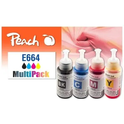 Peach  Spar Pack Tintenpatronen kompatibel zu Epson EcoTank ET-14000