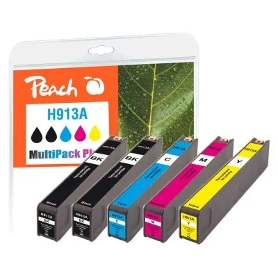 Peach  Spar Pack Plus Tintenpatronen kompatibel zu HP PageWide Pro 477 dwt