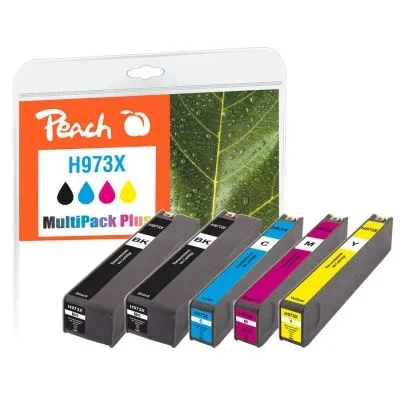 Peach  Spar Pack Plus Tintenpatronen kompatibel zu HP PageWide Pro 477 dwt