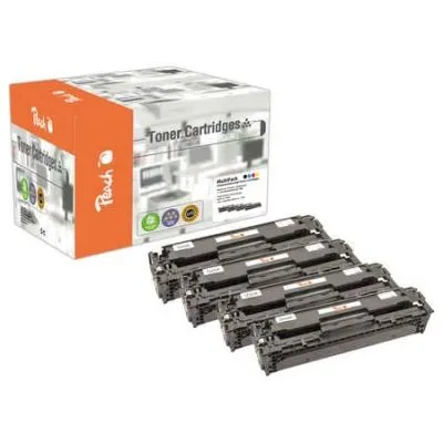 Peach  Spar Pack Tonermodule kompatibel zu HP LaserJet CP 1525 Series