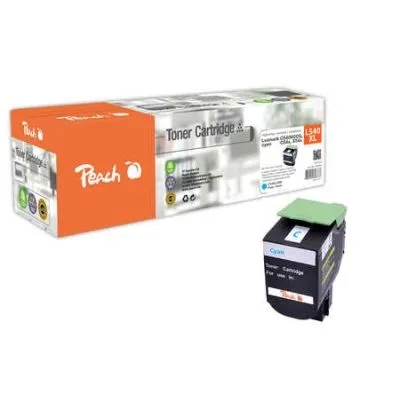 Peach  Tonermodul cyan kompatibel zu Lexmark Optra C 544 DTN