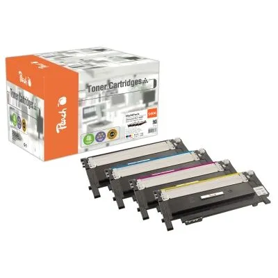 Peach  Spar Pack Tonermodule kompatibel zu Samsung CLX-3300 Series