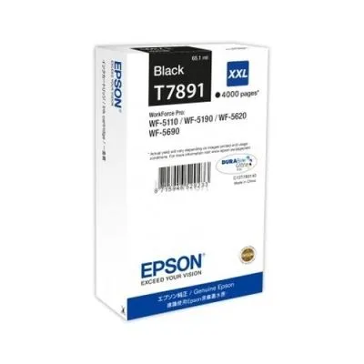 Original  Tintenpatrone XXL schwarz Epson WorkForce Pro WF-5110 DW