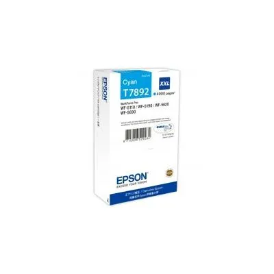 Original  Tintenpatrone XXL cyan Epson WorkForce Pro WF-5110 DW