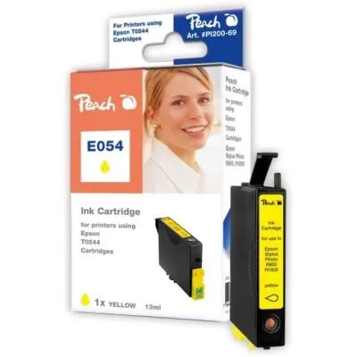 Peach  Tintenpatrone gelb kompatibel zu Epson Stylus Photo R 800