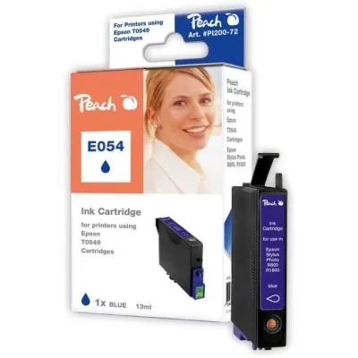 Peach  Tintenpatrone blau kompatibel zu Epson Stylus Photo R 800