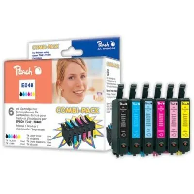 Peach  Spar Pack Tintenpatronen kompatibel zu Epson Stylus Photo RX 620