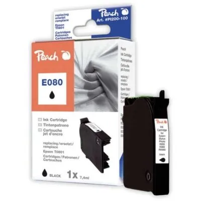 Peach  Tintenpatrone schwarz kompatibel zu Epson Stylus Photo PX 660