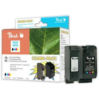 Peach  Spar Pack Druckköpfe kompatibel zu HP OfficeJet 5105
